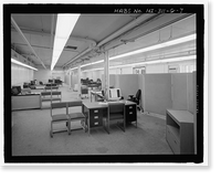 Historic Framed Print, U.S. Marine Corps Base Hawaii, Kaneohe Bay, C.P.O. Club & Married Enlisted Men's Quarters, O'Neal Street between Moffat & Lawrence Roads, Kaneohe, Honolulu County, HI - 7,  17-7/8" x 21-7/8"