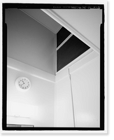 Historic Framed Print, U.S. Marine Corps Base Hawaii, Kaneohe Bay, C.P.O. Club & Married Enlisted Men's Quarters, O'Neal Street between Moffat & Lawrence Roads, Kaneohe, Honolulu County, HI - 16,  17-7/8" x 21-7/8"