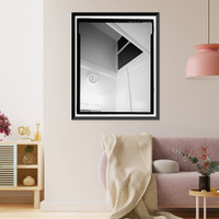 Historic Framed Print, U.S. Marine Corps Base Hawaii, Kaneohe Bay, C.P.O. Club & Married Enlisted Men's Quarters, O'Neal Street between Moffat & Lawrence Roads, Kaneohe, Honolulu County, HI - 16,  17-7/8" x 21-7/8"