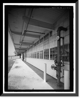 Historic Framed Print, U.S. Marine Corps Base Hawaii, Kaneohe Bay, Warehouse 250, Aviation Storehouse, C Street between Fifth & Sixth Streets, Kaneohe, Honolulu County, HI - 6,  17-7/8" x 21-7/8"
