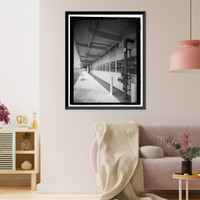 Historic Framed Print, U.S. Marine Corps Base Hawaii, Kaneohe Bay, Warehouse 250, Aviation Storehouse, C Street between Fifth & Sixth Streets, Kaneohe, Honolulu County, HI - 6,  17-7/8" x 21-7/8"