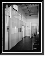 Historic Framed Print, U.S. Marine Corps Base Hawaii, Kaneohe Bay, Warehouse 250, Aviation Storehouse, C Street between Fifth & Sixth Streets, Kaneohe, Honolulu County, HI - 11,  17-7/8" x 21-7/8"