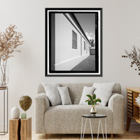 Historic Framed Print, U.S. Naval Base, Pearl Harbor, Inert Ammunition Storehouses, Avocet and Kingfisher Streets, Pearl Harbor, Honolulu County, HI - 4,  17-7/8" x 21-7/8"