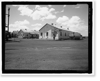 Historic Framed Print, U.S. Naval Base, Pearl Harbor, Inert Ammunition Storehouses, Avocet and Kingfisher Streets, Pearl Harbor, Honolulu County, HI - 5,  17-7/8" x 21-7/8"