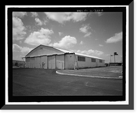 Historic Framed Print, U.S. Naval Base, Pearl Harbor, United States All-Steel Hangar, Wasp Boulevard between Kingfisher Street and Range, Pearl Harbor, Honolulu County, HI - 4,  17-7/8" x 21-7/8"