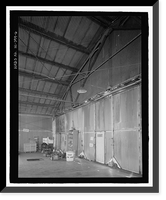 Historic Framed Print, U.S. Naval Base, Pearl Harbor, United States All-Steel Hangar, Wasp Boulevard between Kingfisher Street and Range, Pearl Harbor, Honolulu County, HI - 6,  17-7/8" x 21-7/8"