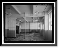 Historic Framed Print, U.S. Naval Base, Pearl Harbor, Landplane Hangar Type, Wasp Boulevard and Gambier Bay Street, Pearl Harbor, Honolulu County, HI - 11,  17-7/8" x 21-7/8"