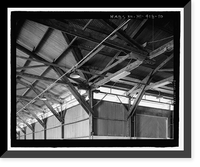 Historic Framed Print, U.S. Naval Base, Pearl Harbor, Naval Air Base Temporary Storehouse, Avoget Street and Ranger Loop, Pearl Harbor, Honolulu County, HI - 10,  17-7/8" x 21-7/8"