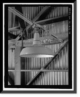 Historic Framed Print, U.S. Naval Base, Pearl Harbor, Naval Air Base Temporary Storehouse, Avoget Street and Ranger Loop, Pearl Harbor, Honolulu County, HI - 14,  17-7/8" x 21-7/8"