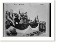 Historic Framed Print, Wilson & Pershing,  17-7/8" x 21-7/8"
