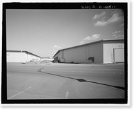 Historic Framed Print, U.S. Naval Base, Pearl Harbor, Temporary Storehouses - 1944 Type, North Road at Neches Avenue, Pearl Harbor, Honolulu County, HI - 2,  17-7/8" x 21-7/8"