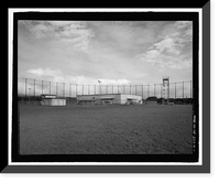 Historic Framed Print, U.S. Naval Base, Pearl Harbor, Naval Radio Station, Operations Building, Wahiawa, Honolulu County, HI,  17-7/8" x 21-7/8"