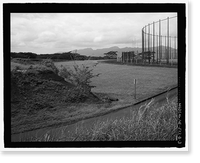 Historic Framed Print, U.S. Naval Base, Pearl Harbor, Naval Radio Station, AF/FRD-10 Circularly Disposed Antenna Array, Wahiawa, Honolulu County, HI - 3,  17-7/8" x 21-7/8"