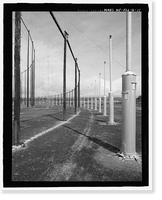 Historic Framed Print, U.S. Naval Base, Pearl Harbor, Naval Radio Station, AF/FRD-10 Circularly Disposed Antenna Array, Wahiawa, Honolulu County, HI - 11,  17-7/8" x 21-7/8"