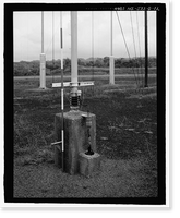 Historic Framed Print, U.S. Naval Base, Pearl Harbor, Naval Radio Station, AF/FRD-10 Circularly Disposed Antenna Array, Wahiawa, Honolulu County, HI - 12,  17-7/8" x 21-7/8"