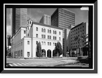 Historic Framed Print, Hawaiian Electric Company, 900 Richards Street, Honolulu, Honolulu County, HI,  17-7/8" x 21-7/8"