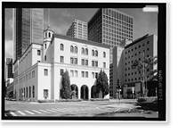 Historic Framed Print, Hawaiian Electric Company, 900 Richards Street, Honolulu, Honolulu County, HI,  17-7/8" x 21-7/8"