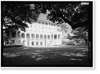 Historic Framed Print, Army and Navy YMCA, 250 South Hotel Street, Honolulu, Honolulu County, HI,  17-7/8" x 21-7/8"