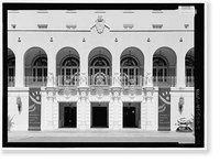 Historic Framed Print, Army and Navy YMCA, 250 South Hotel Street, Honolulu, Honolulu County, HI - 2,  17-7/8" x 21-7/8"