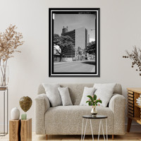 Historic Framed Print, Queen Emma Building, 1270 Queen Emma Street, Honolulu, Honolulu County, HI,  17-7/8" x 21-7/8"