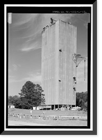 Historic Framed Print, Marshall Space Flight Center, Saturn V Dynamic Test Facility, East Test Area, Huntsville vicinity, Madison County, AL - 5,  17-7/8" x 21-7/8"