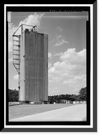 Historic Framed Print, Marshall Space Flight Center, Saturn V Dynamic Test Facility, East Test Area, Huntsville vicinity, Madison County, AL - 6,  17-7/8" x 21-7/8"