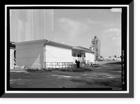 Historic Framed Print, Marshall Space Flight Center, Saturn V Dynamic Test Facility, East Test Area, Huntsville vicinity, Madison County, AL - 8,  17-7/8" x 21-7/8"