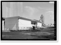 Historic Framed Print, Marshall Space Flight Center, Saturn V Dynamic Test Facility, East Test Area, Huntsville vicinity, Madison County, AL - 8,  17-7/8" x 21-7/8"