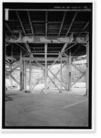 Historic Framed Print, Marshall Space Flight Center, Saturn V Dynamic Test Facility, East Test Area, Huntsville vicinity, Madison County, AL - 13,  17-7/8" x 21-7/8"