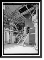 Historic Framed Print, Marshall Space Flight Center, Saturn V Dynamic Test Facility, East Test Area, Huntsville vicinity, Madison County, AL - 18,  17-7/8" x 21-7/8"