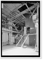 Historic Framed Print, Marshall Space Flight Center, Saturn V Dynamic Test Facility, East Test Area, Huntsville vicinity, Madison County, AL - 18,  17-7/8" x 21-7/8"