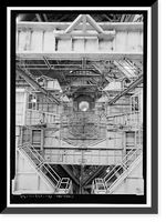 Historic Framed Print, Marshall Space Flight Center, Saturn V Dynamic Test Facility, East Test Area, Huntsville vicinity, Madison County, AL - 19,  17-7/8" x 21-7/8"