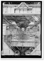 Historic Framed Print, Marshall Space Flight Center, Saturn V Dynamic Test Facility, East Test Area, Huntsville vicinity, Madison County, AL - 19,  17-7/8" x 21-7/8"