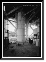 Historic Framed Print, Marshall Space Flight Center, Saturn V Dynamic Test Facility, East Test Area, Huntsville vicinity, Madison County, AL - 20,  17-7/8" x 21-7/8"