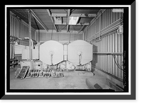 Historic Framed Print, Marshall Space Flight Center, Saturn V Dynamic Test Facility, East Test Area, Huntsville vicinity, Madison County, AL - 22,  17-7/8" x 21-7/8"