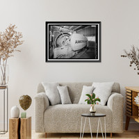 Historic Framed Print, Marshall Space Flight Center, Saturn V Dynamic Test Facility, East Test Area, Huntsville vicinity, Madison County, AL - 23,  17-7/8" x 21-7/8"