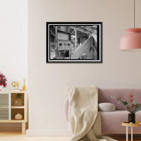 Historic Framed Print, Marshall Space Flight Center, Saturn V Dynamic Test Facility, East Test Area, Huntsville vicinity, Madison County, AL - 39,  17-7/8" x 21-7/8"