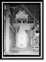 Historic Framed Print, Marshall Space Flight Center, Saturn V Dynamic Test Facility, East Test Area, Huntsville vicinity, Madison County, AL - 42,  17-7/8" x 21-7/8"