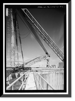 Historic Framed Print, Marshall Space Flight Center, Saturn V Dynamic Test Facility, East Test Area, Huntsville vicinity, Madison County, AL - 47,  17-7/8" x 21-7/8"