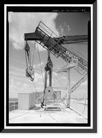Historic Framed Print, Marshall Space Flight Center, Saturn V Dynamic Test Facility, East Test Area, Huntsville vicinity, Madison County, AL - 48,  17-7/8" x 21-7/8"