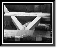 Historic Framed Print, Arthur Holmes Merry Generator House, Signal Lake North of Range Road, Fort Gordon, Richmond County, GA - 10,  17-7/8" x 21-7/8"