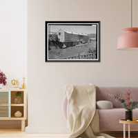 Historic Framed Print, Continental Gin Company, Prattville, Autauga County, AL - 3,  17-7/8" x 21-7/8"