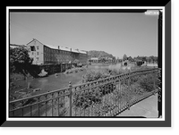 Historic Framed Print, Continental Gin Company, Prattville, Autauga County, AL - 4,  17-7/8" x 21-7/8"