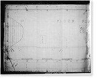 Historic Framed Print, Seaboard Airline Railway, Freight Depot, Front Avenue, 1200-1300 Blocks, Columbus, Muscogee County, GA,  17-7/8" x 21-7/8"