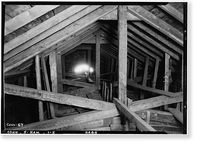 Historic Framed Print, Grace Episcopal Church, Dixwell Avenue, Hamden, New Haven County, CT - 2,  17-7/8" x 21-7/8"