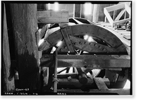 Historic Framed Print, Buttery Sawmill, Silvermine, Fairfield County, CT - 2,  17-7/8" x 21-7/8"