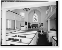 Historic Framed Print, St. James Protestant Episcopal Church, Saint James Church Road & Old Capital Trail, Stanton, New Castle County, DE - 4,  17-7/8" x 21-7/8"