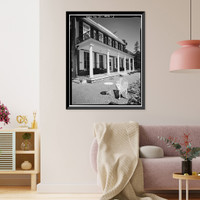 Historic Framed Print, Buena Vista, U.S. Route 13, South of U.S. Route 40, Tybouts Corner vicinity, New Castle County, DE - 3,  17-7/8" x 21-7/8"