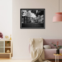 Historic Framed Print, Buena Vista, U.S. Route 13, South of U.S. Route 40, Tybouts Corner vicinity, New Castle County, DE - 6,  17-7/8" x 21-7/8"