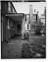 Historic Framed Print, Buena Vista, U.S. Route 13, South of U.S. Route 40, Tybouts Corner vicinity, New Castle County, DE - 7,  17-7/8" x 21-7/8"